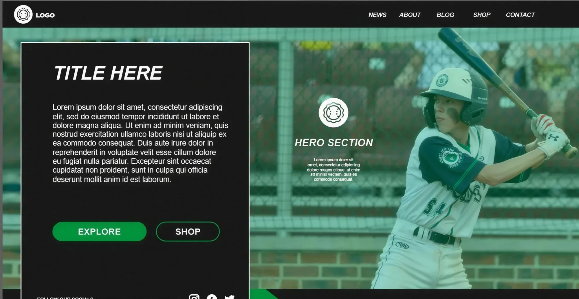 MoBearcats Website, design