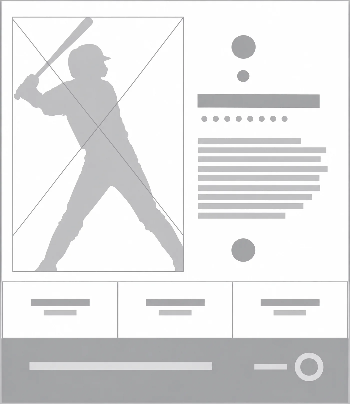 MoBearcats Website, wireframe