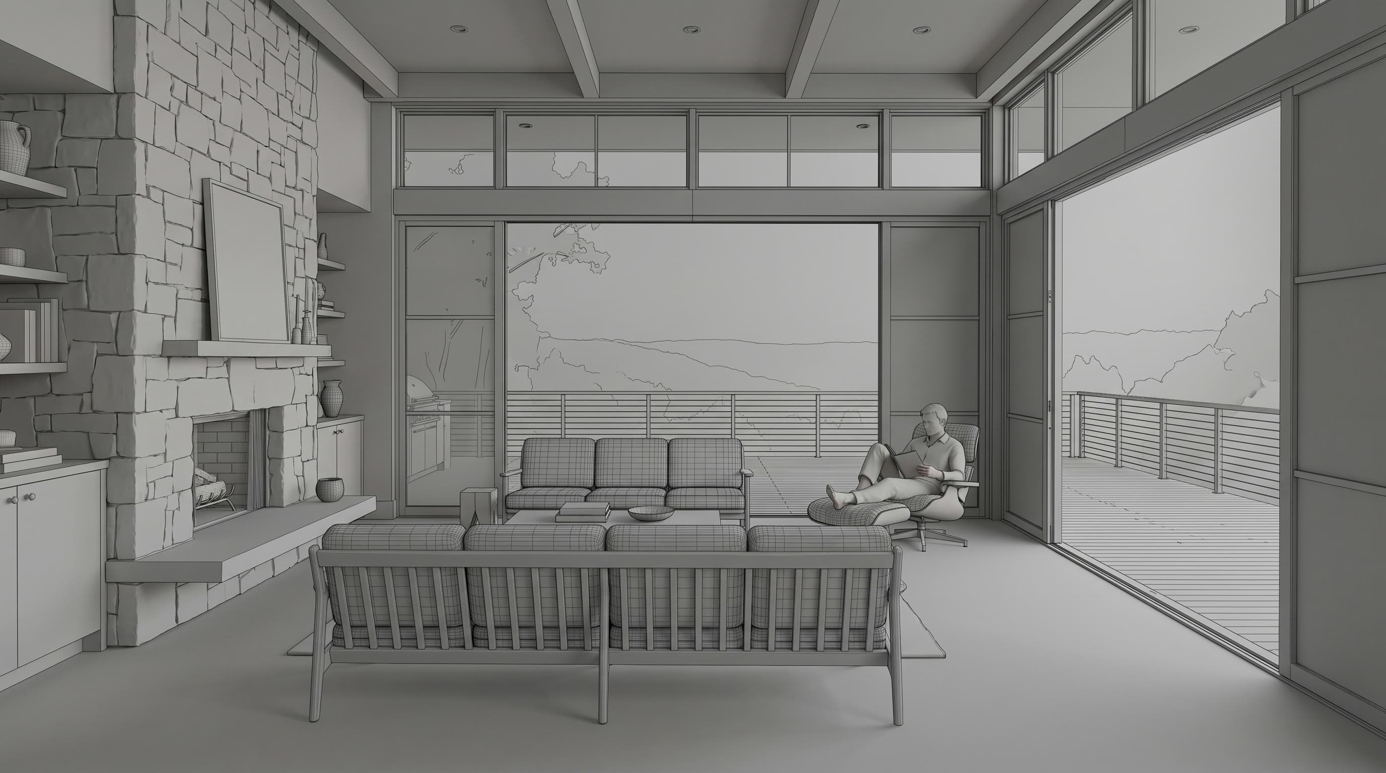 Hilltop Heights, workbench