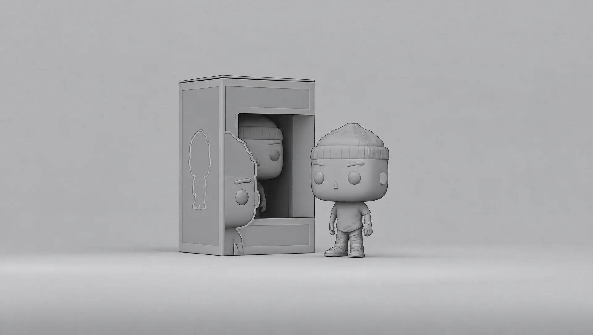 Scotty Vinyl Figure, workbench