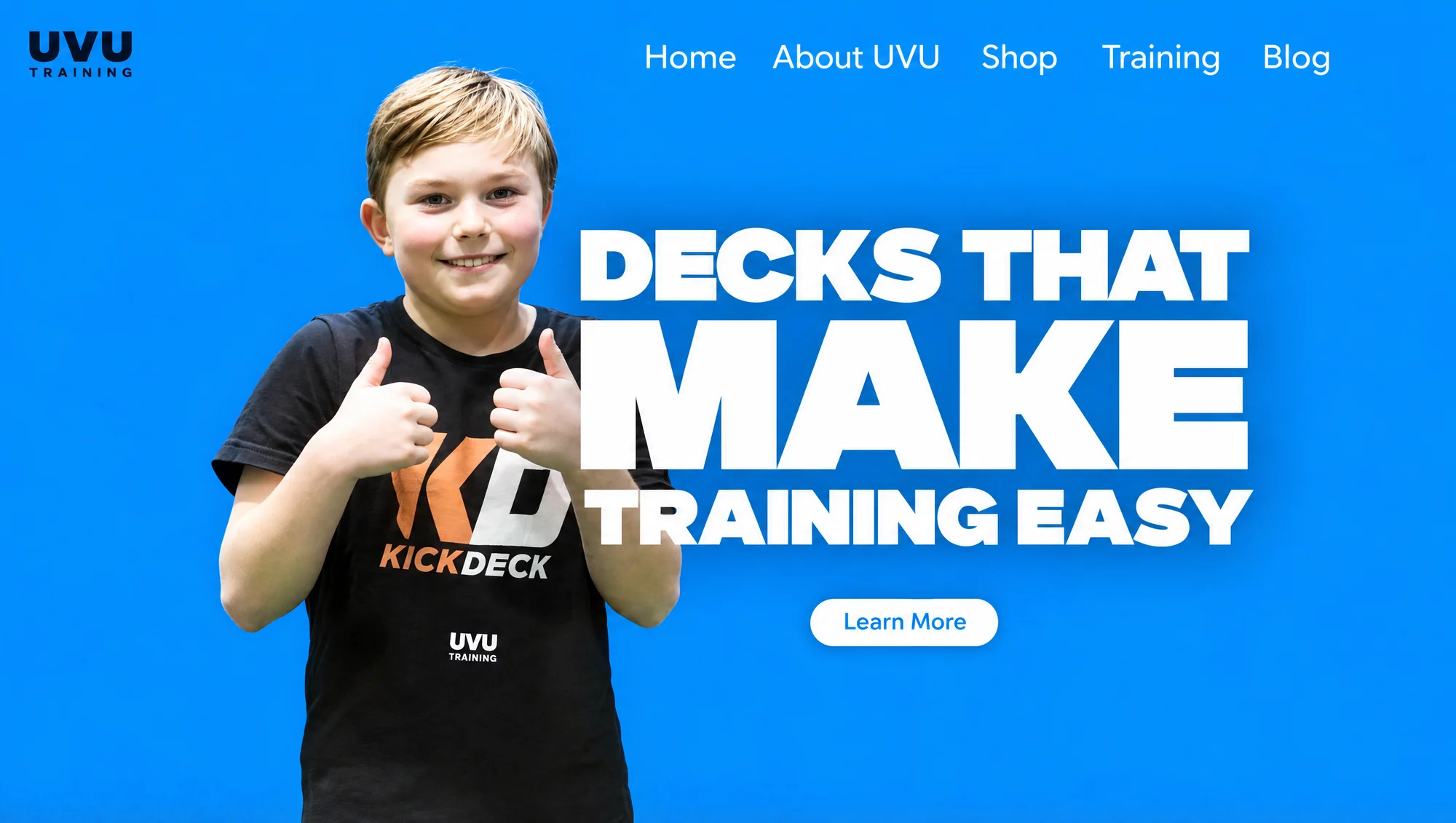 KickDeck Website, design
