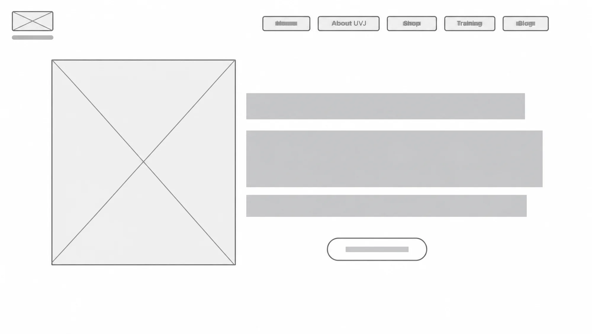 KickDeck Website, wireframe