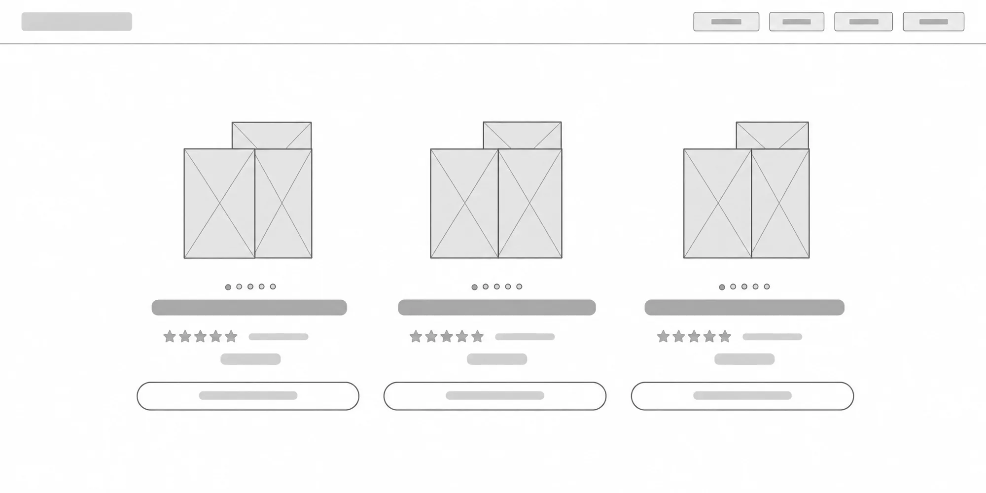 KickDeck Website, wireframe