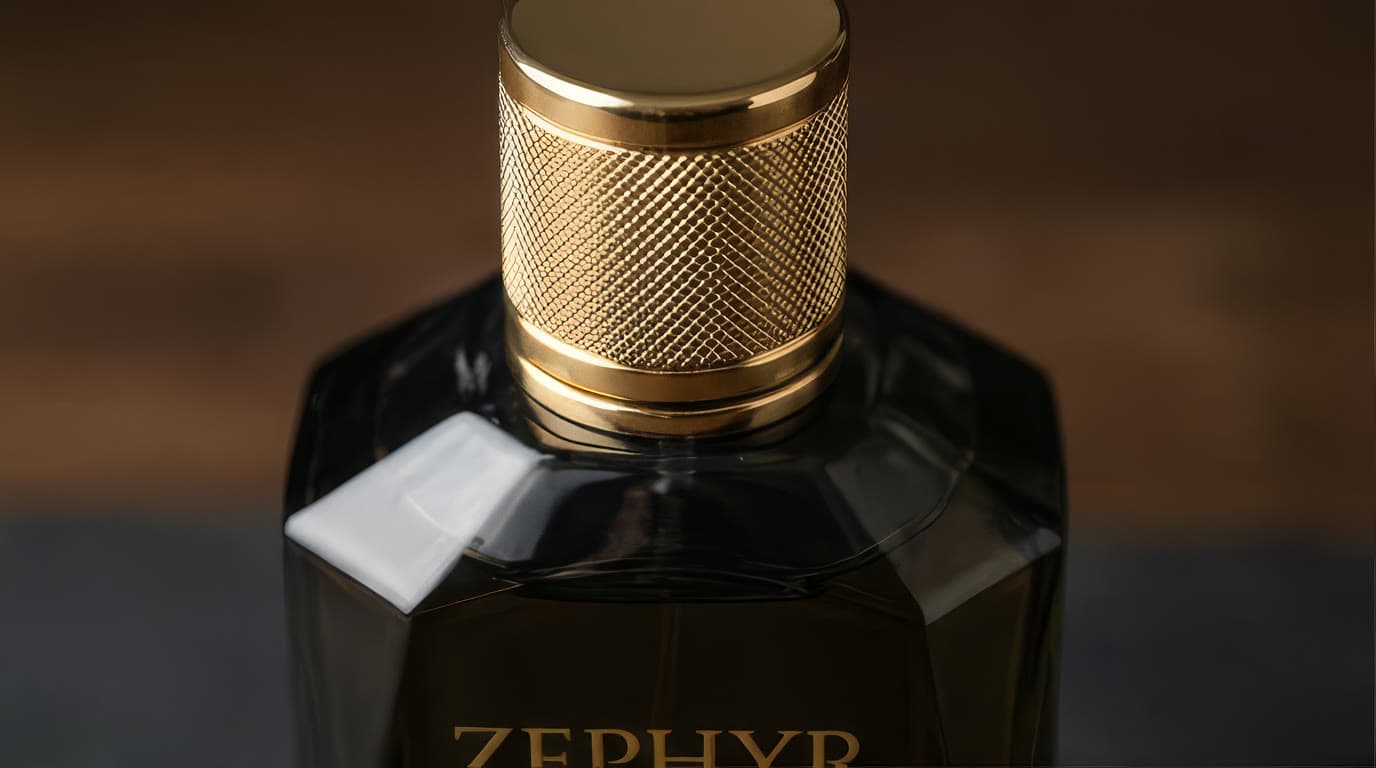 Zephyr bottle on a surface